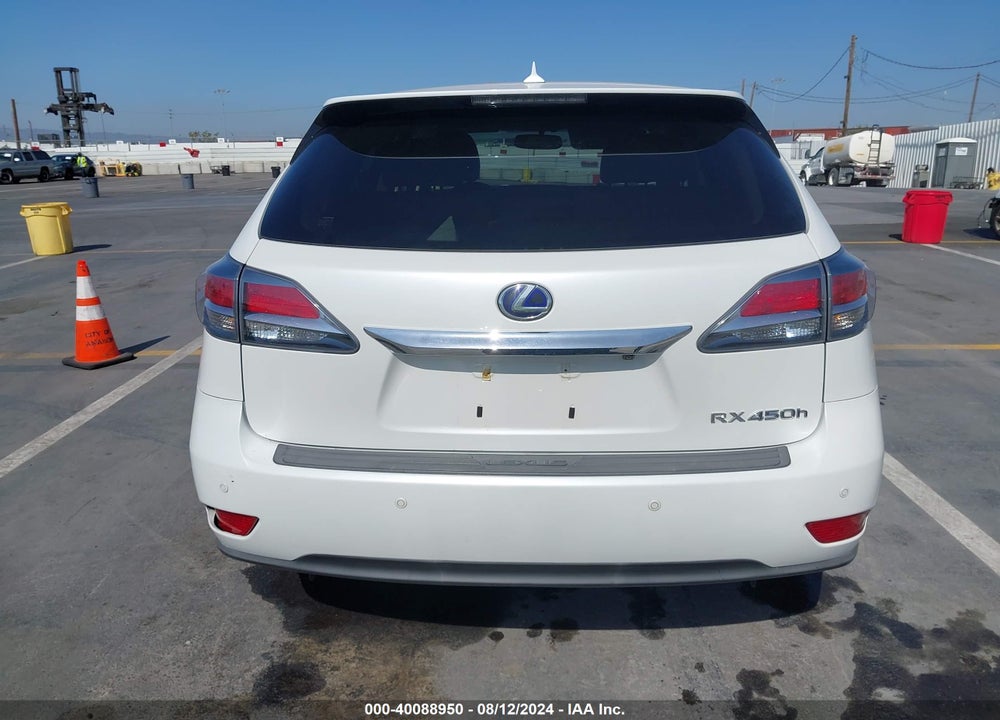 2013 LEXUS RX 450H VIN: JTJZB1BA2D2008363