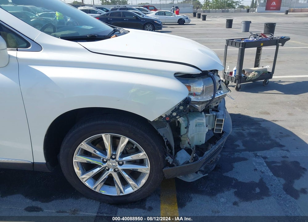 2013 LEXUS RX 450H VIN: JTJZB1BA2D2008363