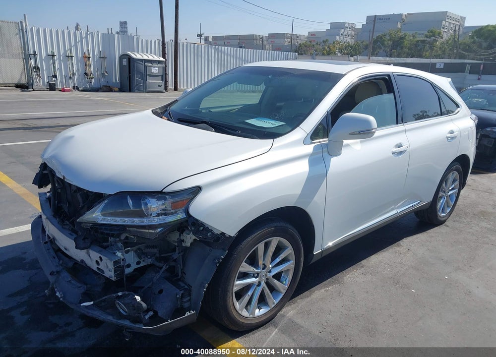2013 LEXUS RX 450H VIN: JTJZB1BA2D2008363