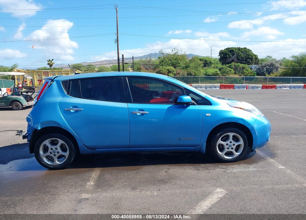 2012 NISSAN LEAF SL VIN: JN1AZ0CP8CT020196
