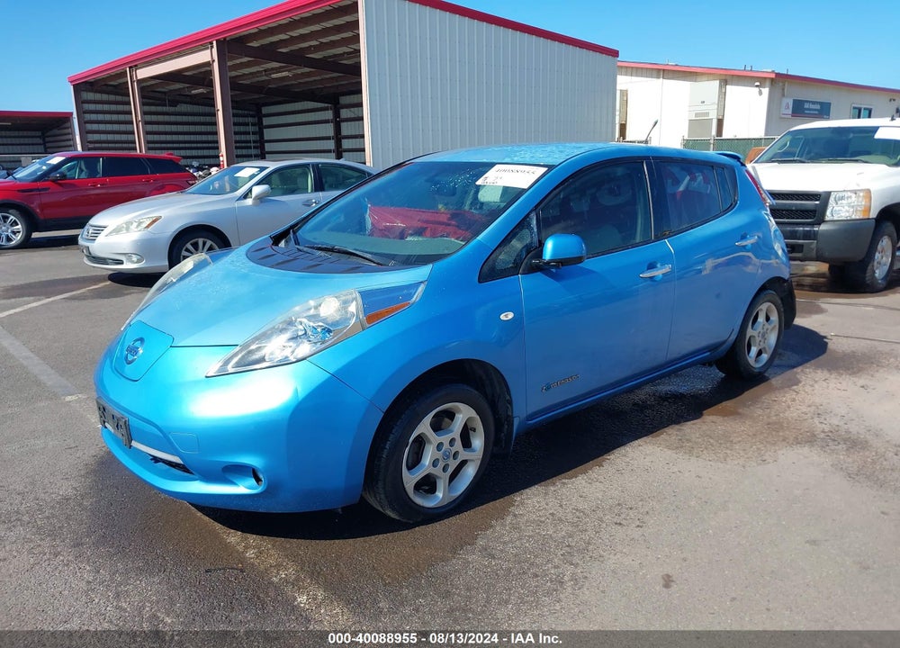 2012 NISSAN LEAF SL VIN: JN1AZ0CP8CT020196