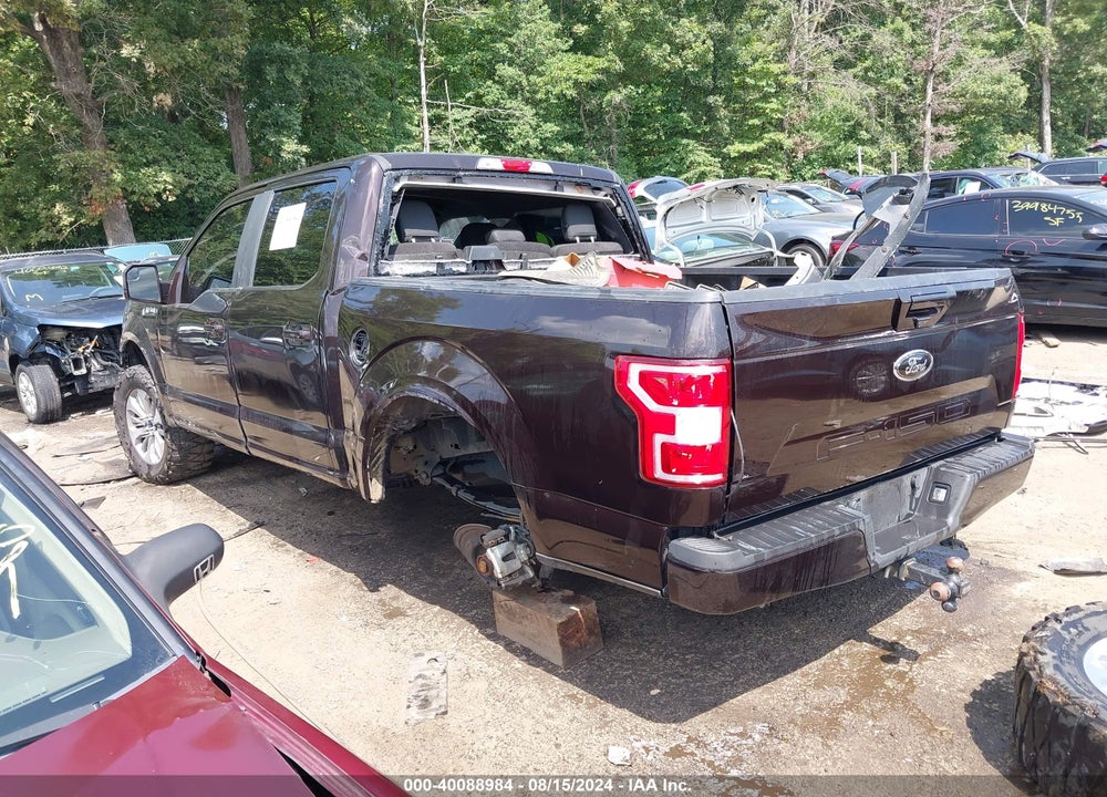 2018 FORD F-150 XL VIN: 1FTEW1EP9JFC40646