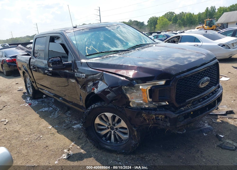 2018 FORD F-150 XL VIN: 1FTEW1EP9JFC40646