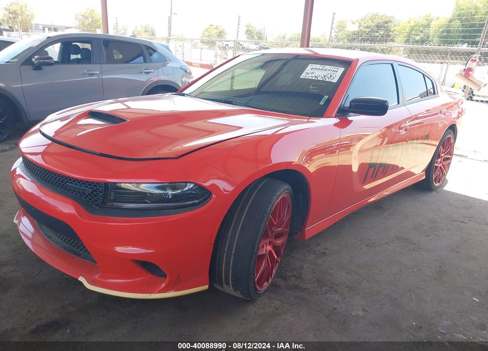 2022 DODGE CHARGER GT RWD VIN: 2C3CDXHGXNH170045