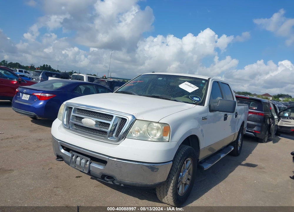 2007 FORD F-150 XLT VIN: 1FTRW14W47KC89165