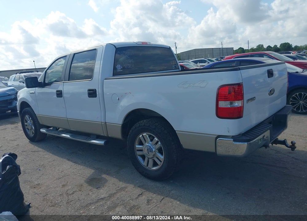 2007 FORD F-150 XLT VIN: 1FTRW14W47KC89165
