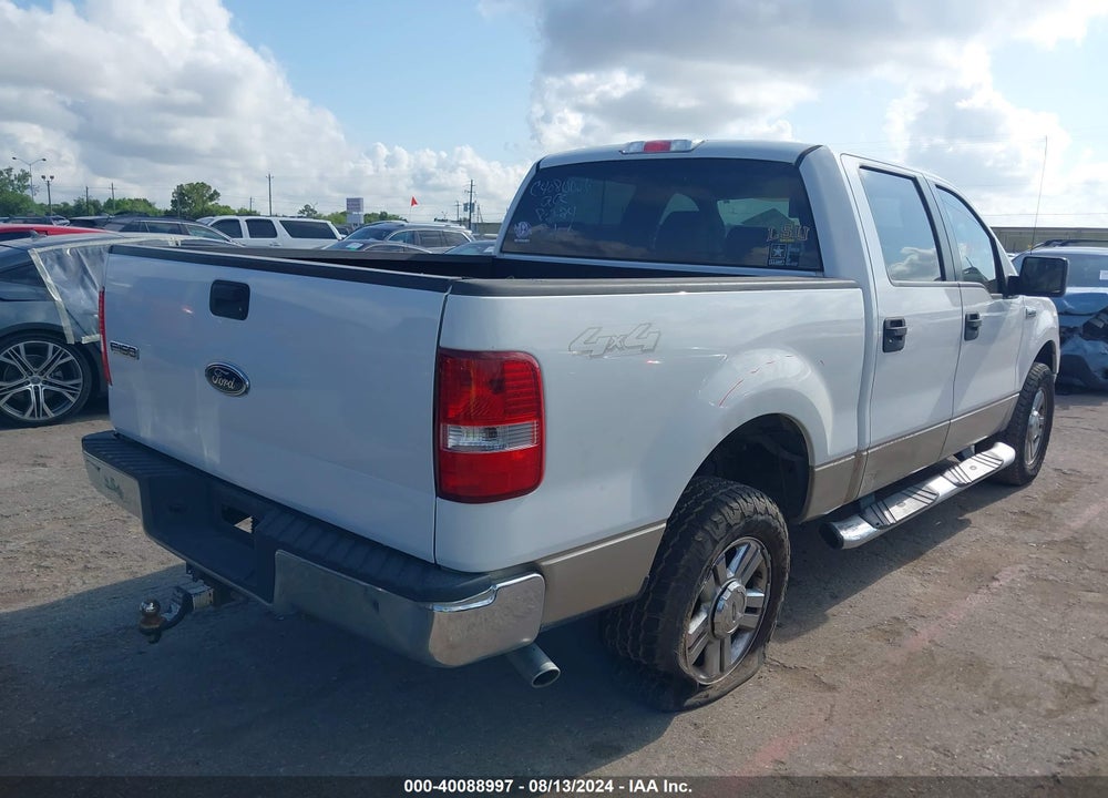 2007 FORD F-150 XLT VIN: 1FTRW14W47KC89165