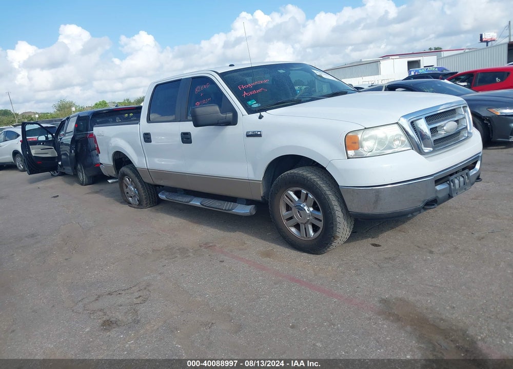 2007 FORD F-150 XLT VIN: 1FTRW14W47KC89165