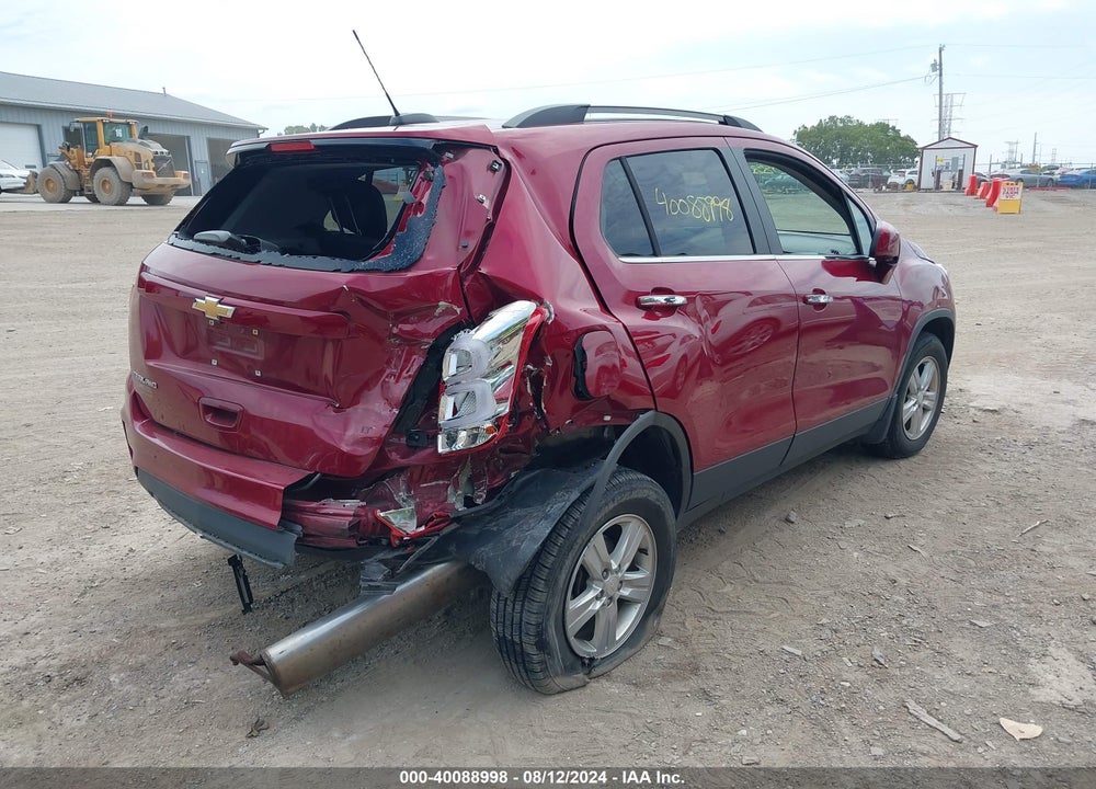 2018 CHEVROLET TRAX LT VIN: 3GNCJPSB5JL279863