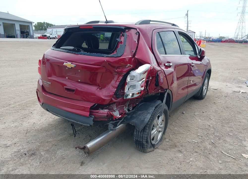 2018 CHEVROLET TRAX LT VIN: 3GNCJPSB5JL279863