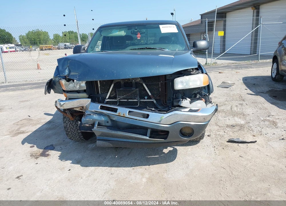 2006 GMC SIERRA 1500 SLE2 VIN: 1GTEK19B16Z195962