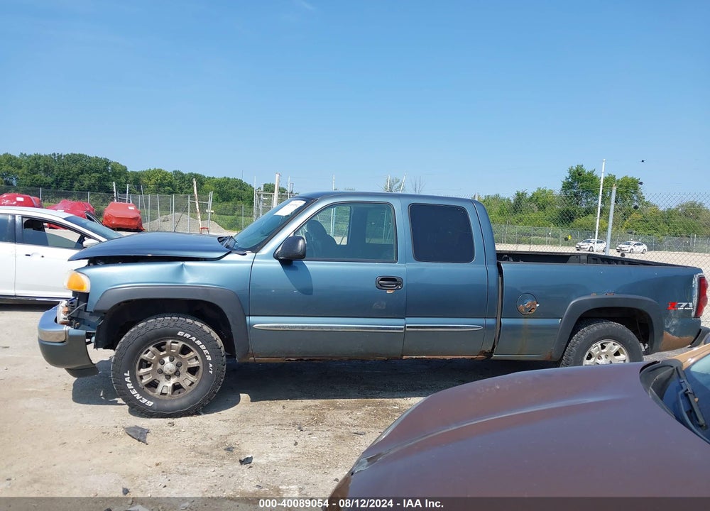 2006 GMC SIERRA 1500 SLE2 VIN: 1GTEK19B16Z195962