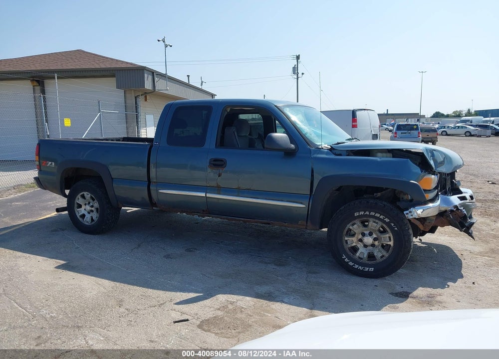 2006 GMC SIERRA 1500 SLE2 VIN: 1GTEK19B16Z195962