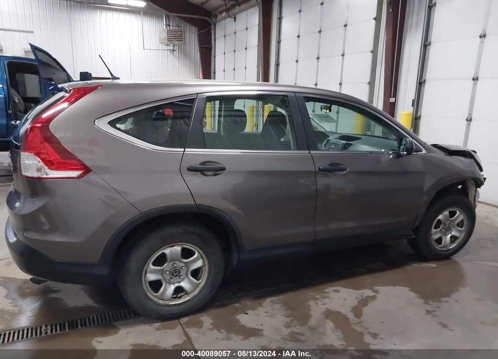 2013 HONDA CR-V LX VIN: 3CZRM3H38DG712621