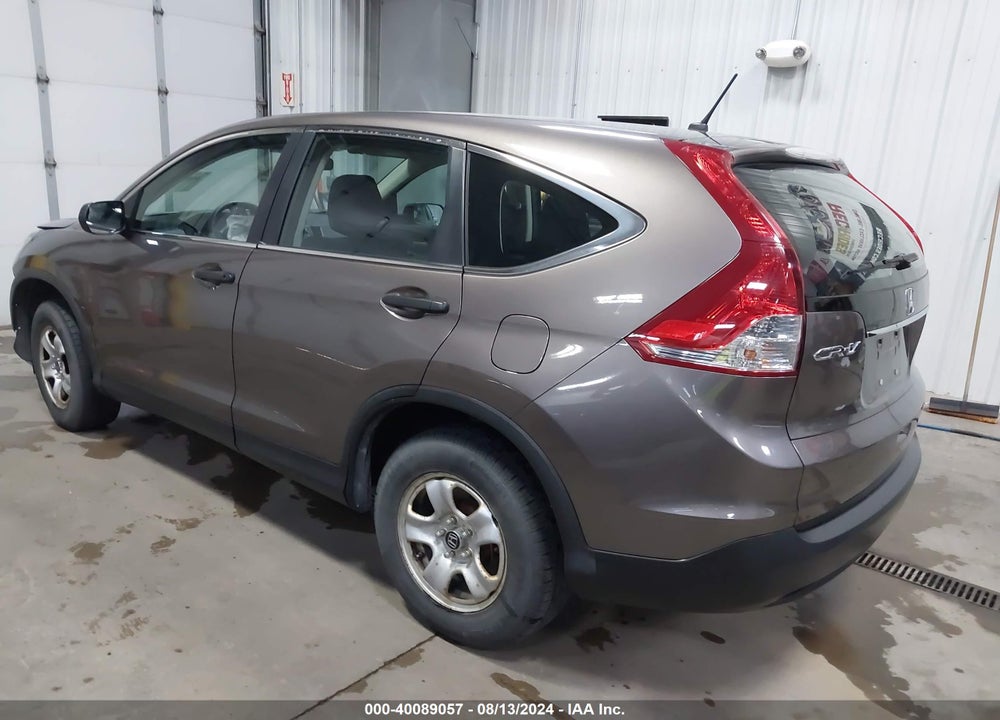 2013 HONDA CR-V LX VIN: 3CZRM3H38DG712621