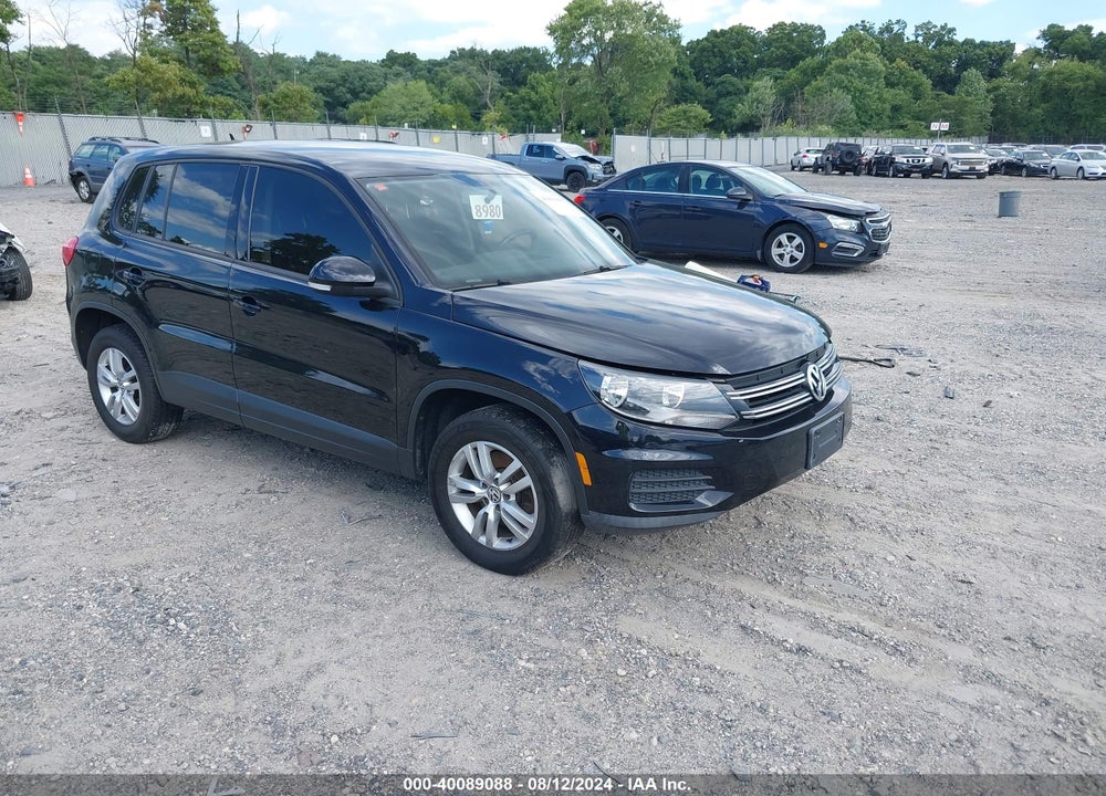 2013 VOLKSWAGEN TIGUAN S VIN: WVGBV3AX7DW608717
