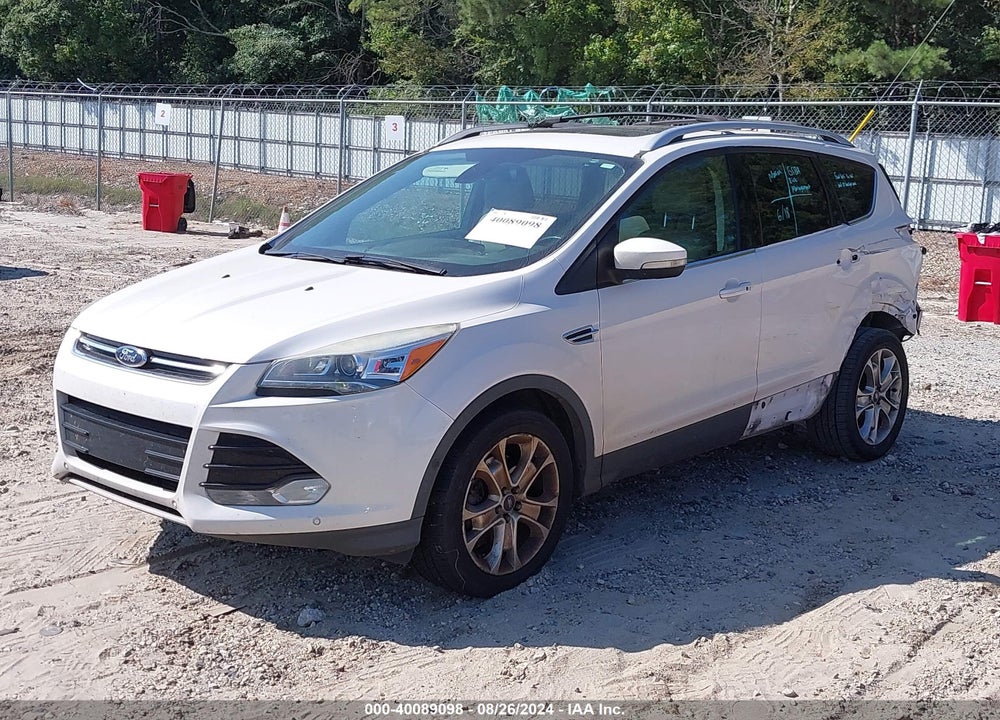 2014 FORD ESCAPE TITANIUM VIN: 1FMCU0J95EUB12156