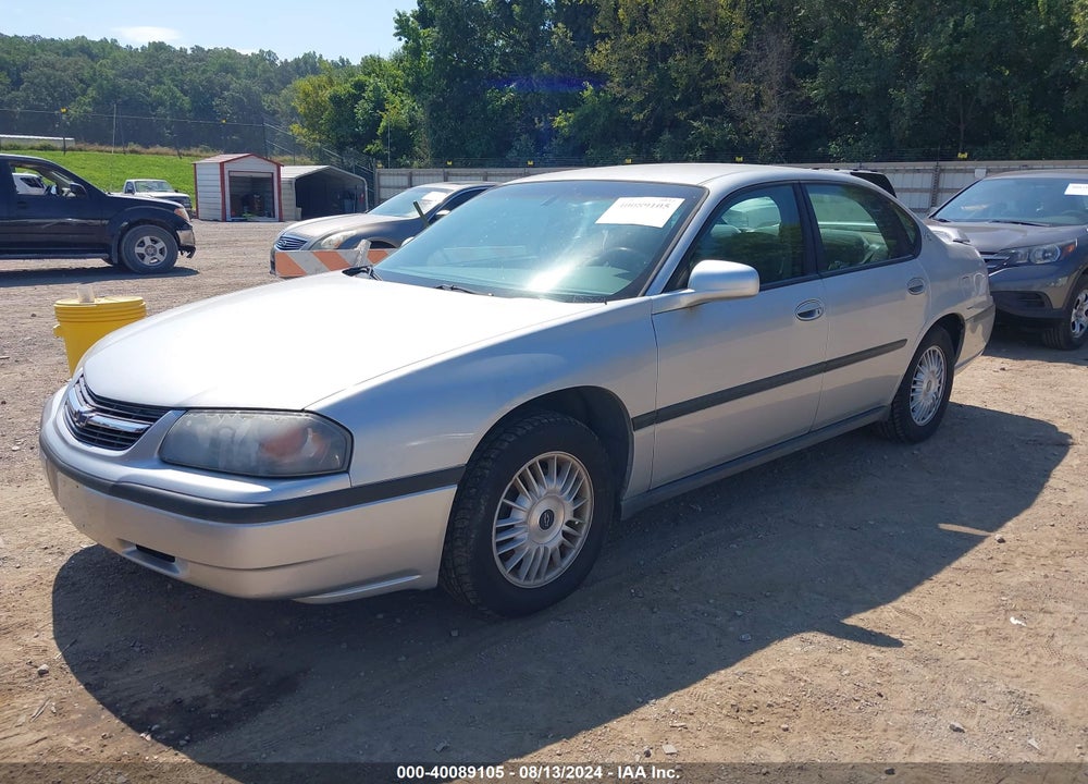 2000 CHEVROLET IMPALA VIN: 2G1WF55K9Y9126268