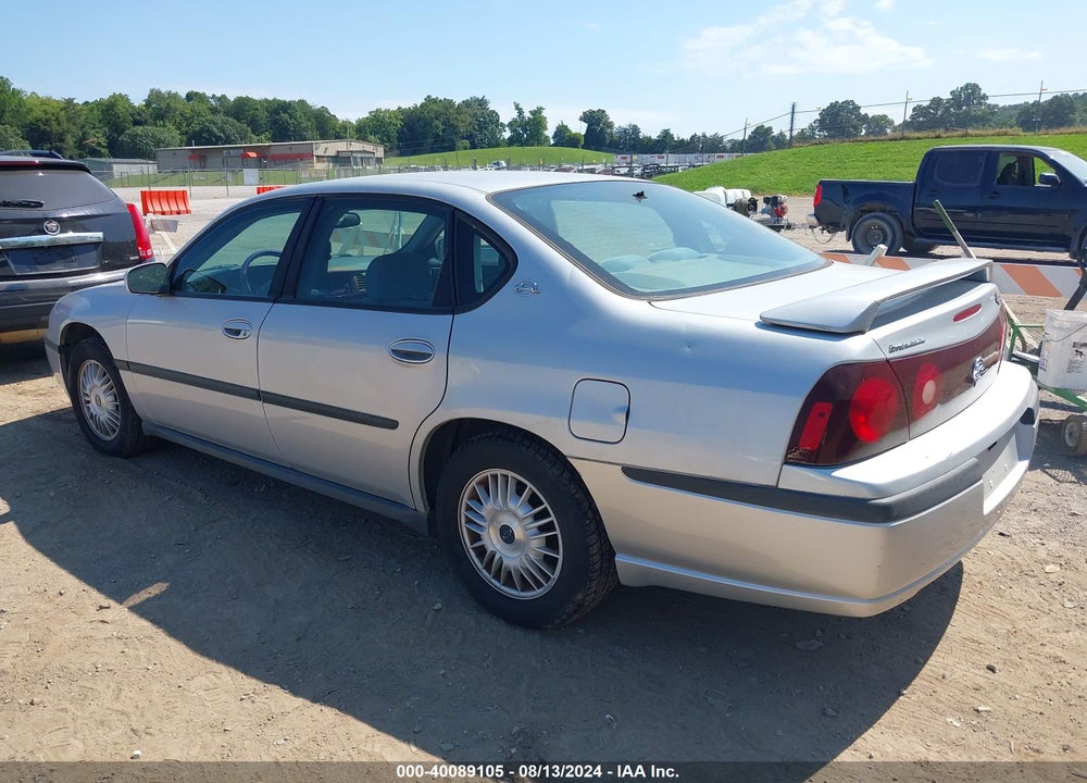 2000 CHEVROLET IMPALA VIN: 2G1WF55K9Y9126268