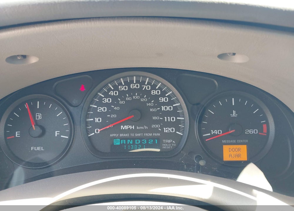 2000 CHEVROLET IMPALA VIN: 2G1WF55K9Y9126268