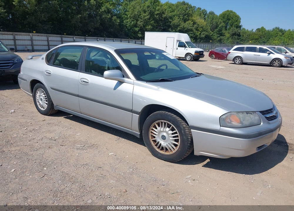 2000 CHEVROLET IMPALA VIN: 2G1WF55K9Y9126268