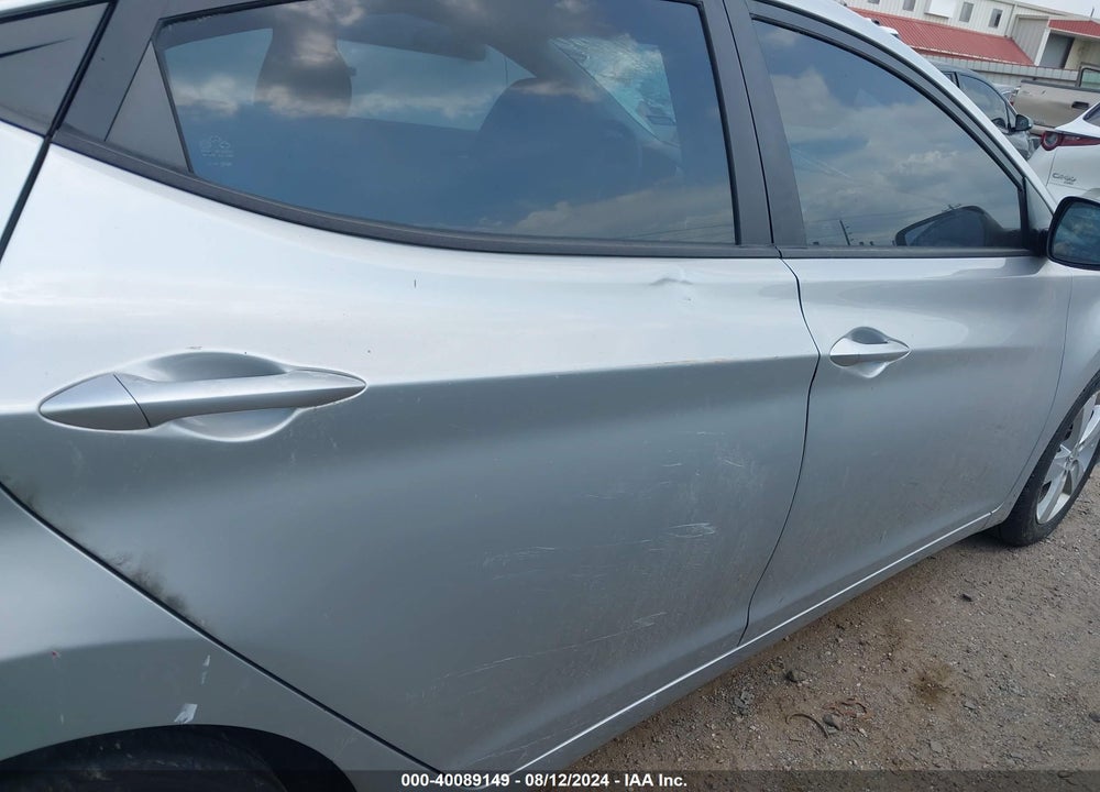 2013 HYUNDAI ELANTRA GLS VIN: 5NPDH4AE4DH410515