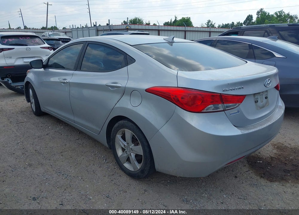 2013 HYUNDAI ELANTRA GLS VIN: 5NPDH4AE4DH410515