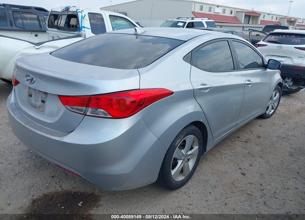 2013 HYUNDAI ELANTRA GLS VIN: 5NPDH4AE4DH410515
