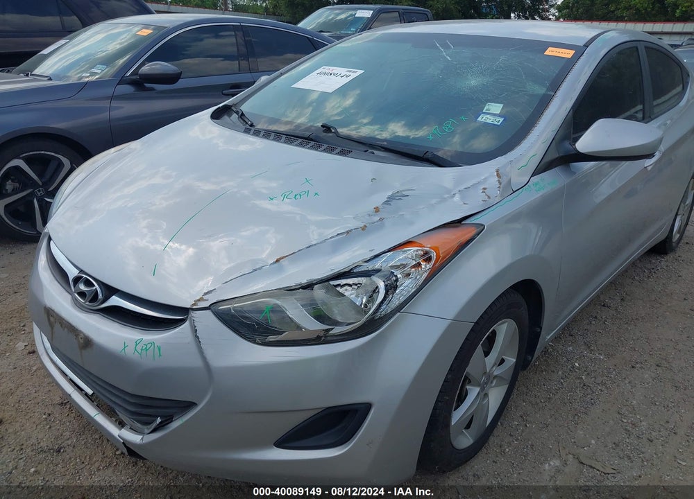 2013 HYUNDAI ELANTRA GLS VIN: 5NPDH4AE4DH410515