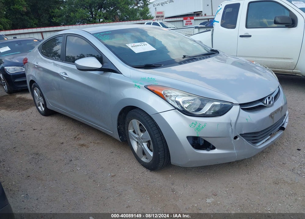 2013 HYUNDAI ELANTRA GLS VIN: 5NPDH4AE4DH410515