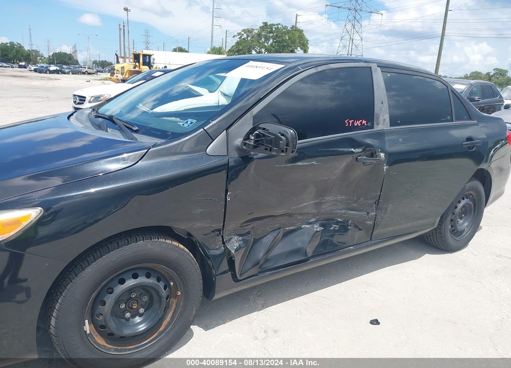 2011 TOYOTA COROLLA LE VIN: 2T1BU4EE7BC687124