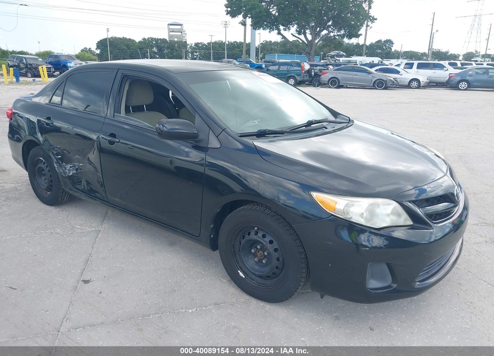 2011 TOYOTA COROLLA LE VIN: 2T1BU4EE7BC687124