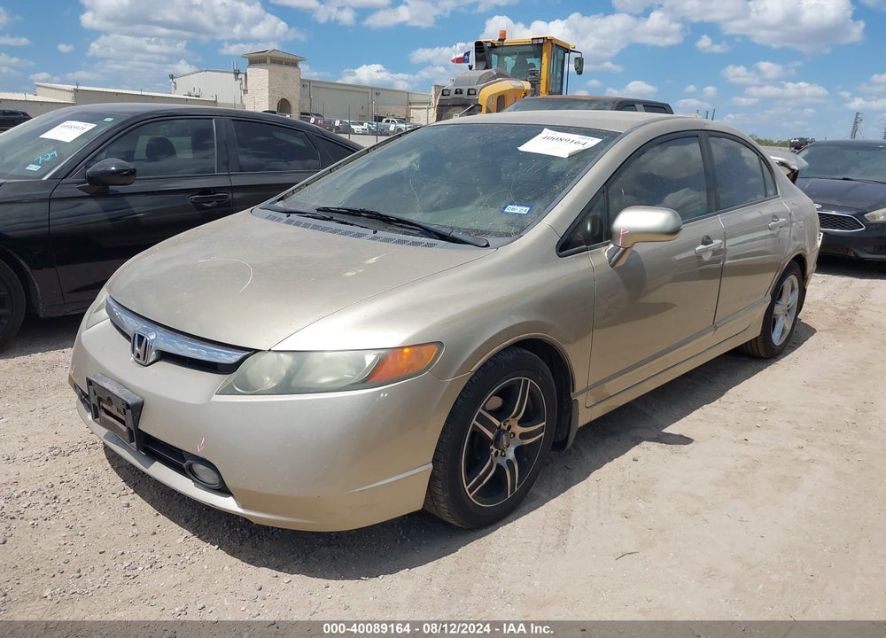 2008 HONDA CIVIC SDN LX VIN: 1HGFA16568L069612