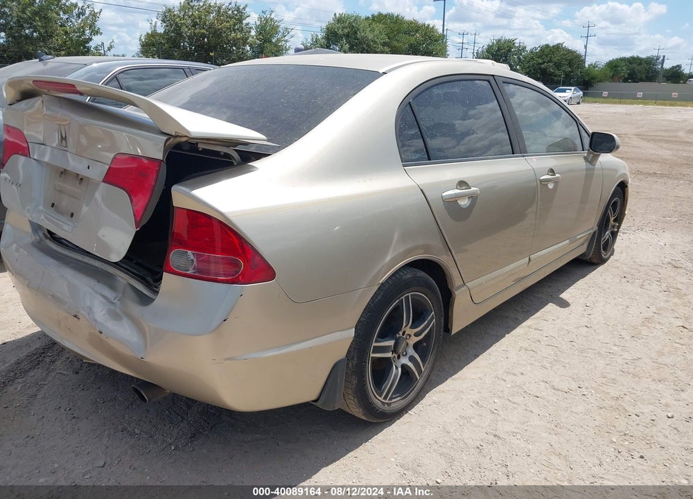 2008 HONDA CIVIC SDN LX VIN: 1HGFA16568L069612
