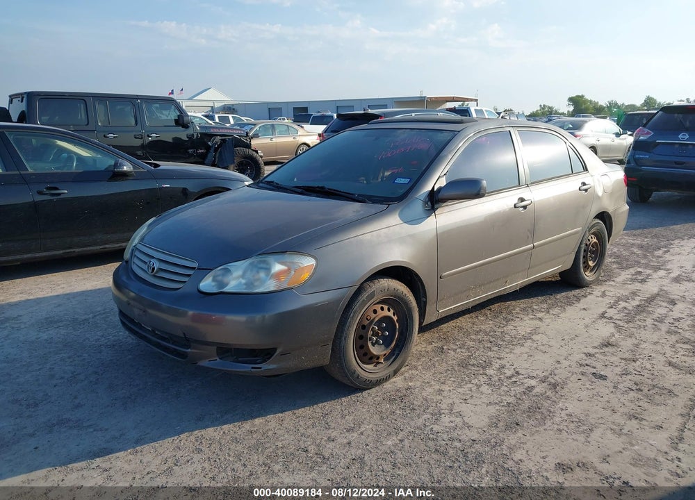 2004 TOYOTA COROLLA LE VIN: 1NXBR32E44Z283392
