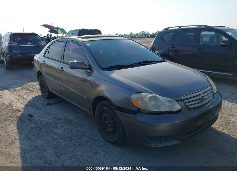 2004 TOYOTA COROLLA LE VIN: 1NXBR32E44Z283392