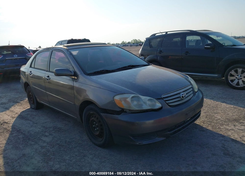 2004 TOYOTA COROLLA LE VIN: 1NXBR32E44Z283392