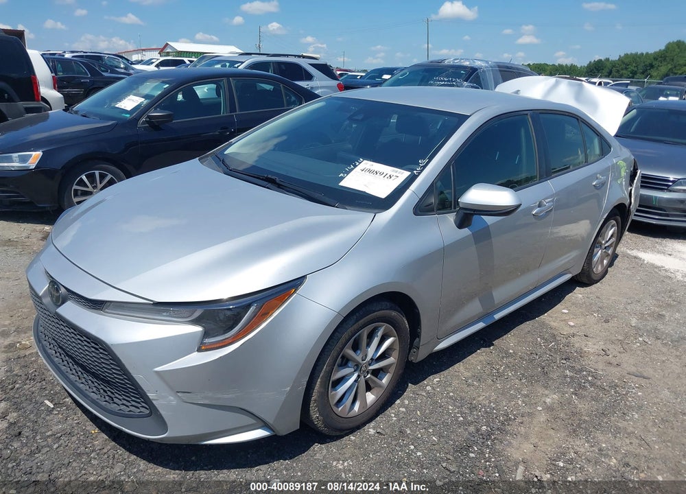 2020 TOYOTA COROLLA LE VIN: JTDVPRAE3LJ093207