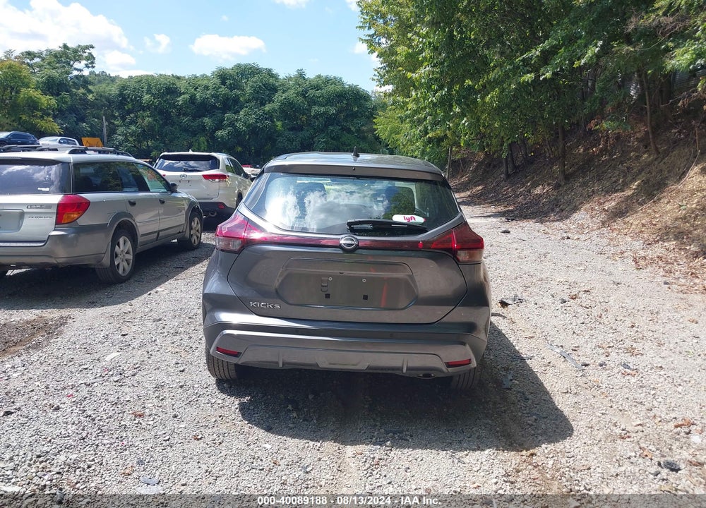 2024 NISSAN KICKS S XTRONIC CVT VIN: 3N1CP5BV6RL492034