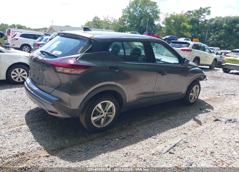 2024 NISSAN KICKS S XTRONIC CVT VIN: 3N1CP5BV6RL492034