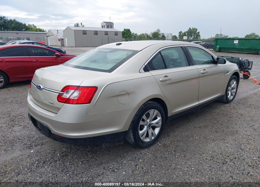 2011 FORD TAURUS SEL VIN: 1FAHP2EWXBG149023