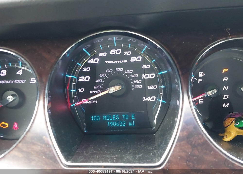 2011 FORD TAURUS SEL VIN: 1FAHP2EWXBG149023