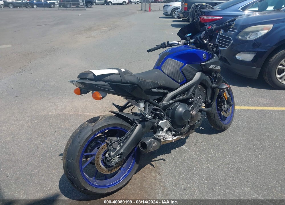 2019 YAMAHA MT09 VIN: JYARN53E6KA006780