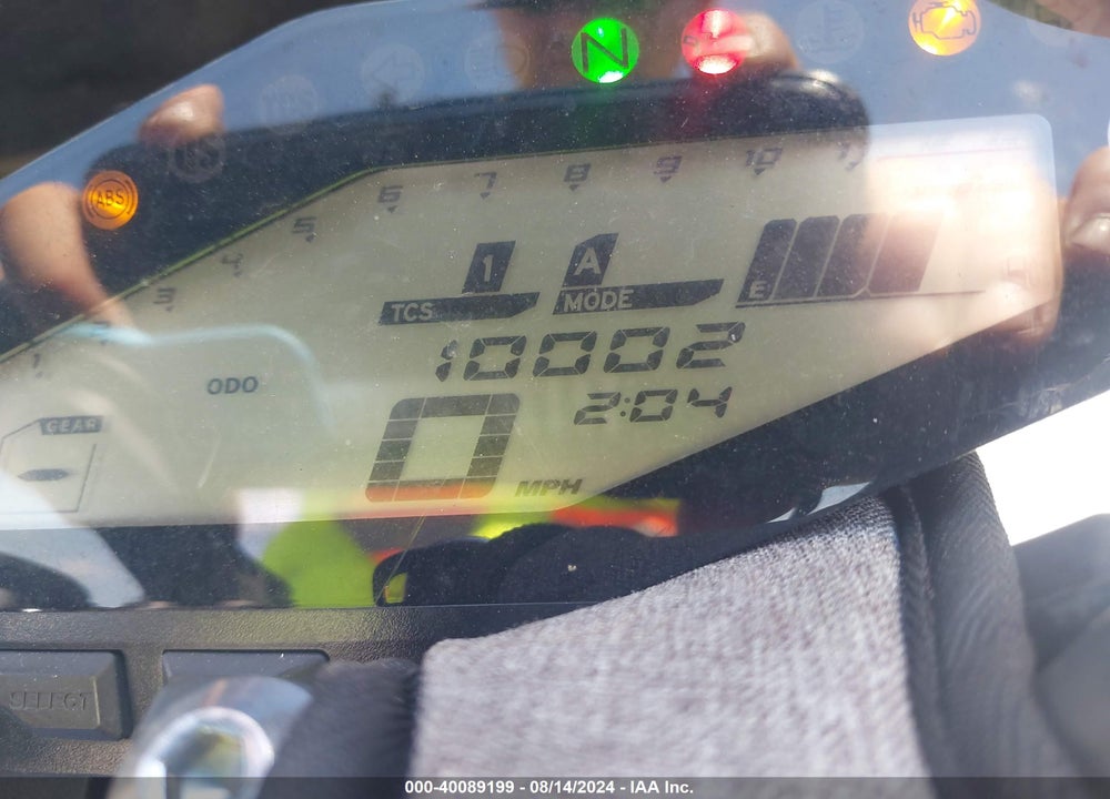 2019 YAMAHA MT09 VIN: JYARN53E6KA006780