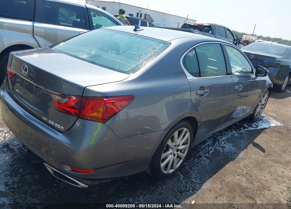2013 LEXUS GS 350 VIN: JTHCE1BL6D5010339