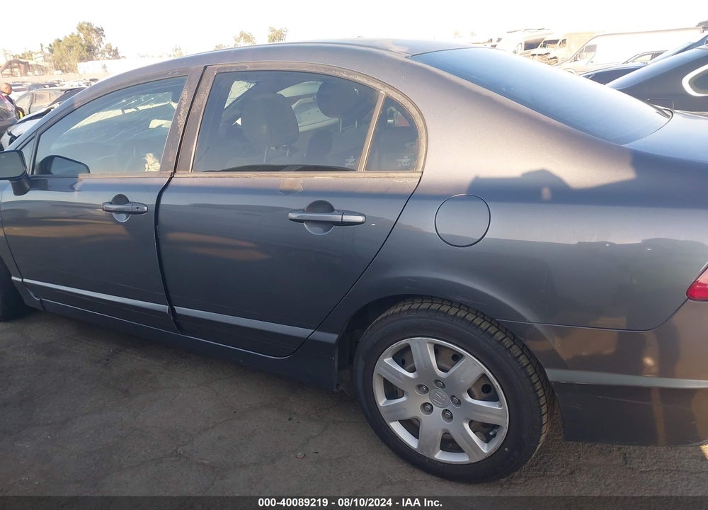 2009 HONDA CIVIC LX VIN: 2HGFA16569H322779