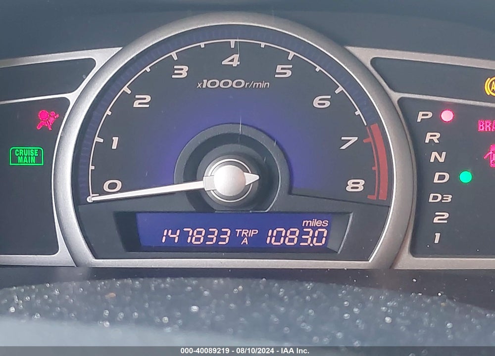 2009 HONDA CIVIC LX VIN: 2HGFA16569H322779