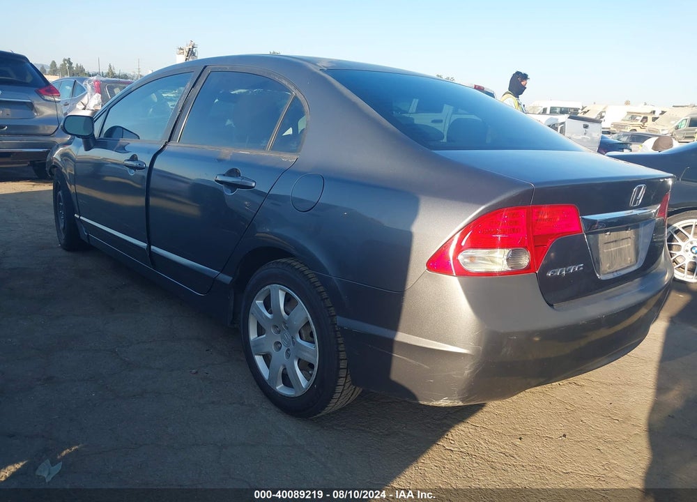 2009 HONDA CIVIC LX VIN: 2HGFA16569H322779