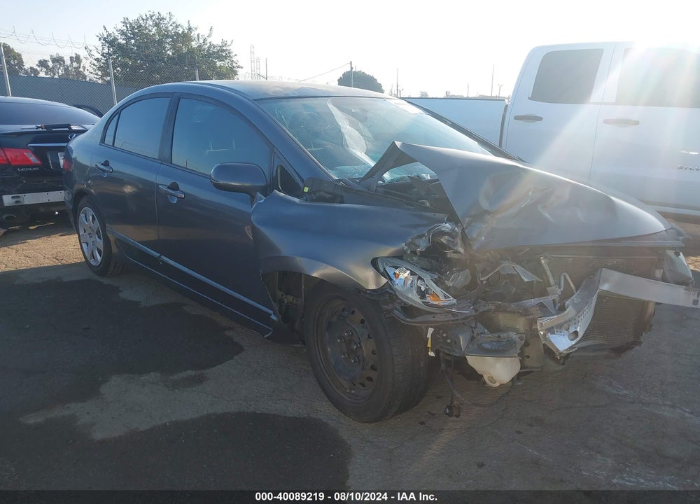 2009 HONDA CIVIC LX VIN: 2HGFA16569H322779
