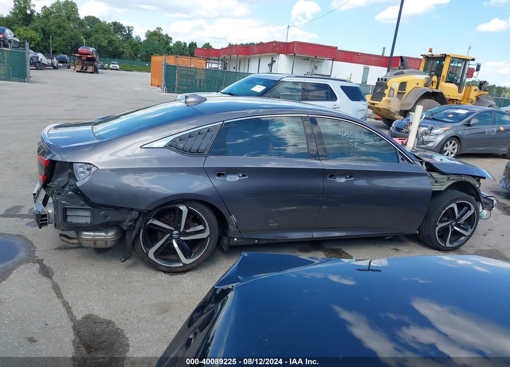 2018 HONDA ACCORD SPORT VIN: 1HGCV1F32JA157838